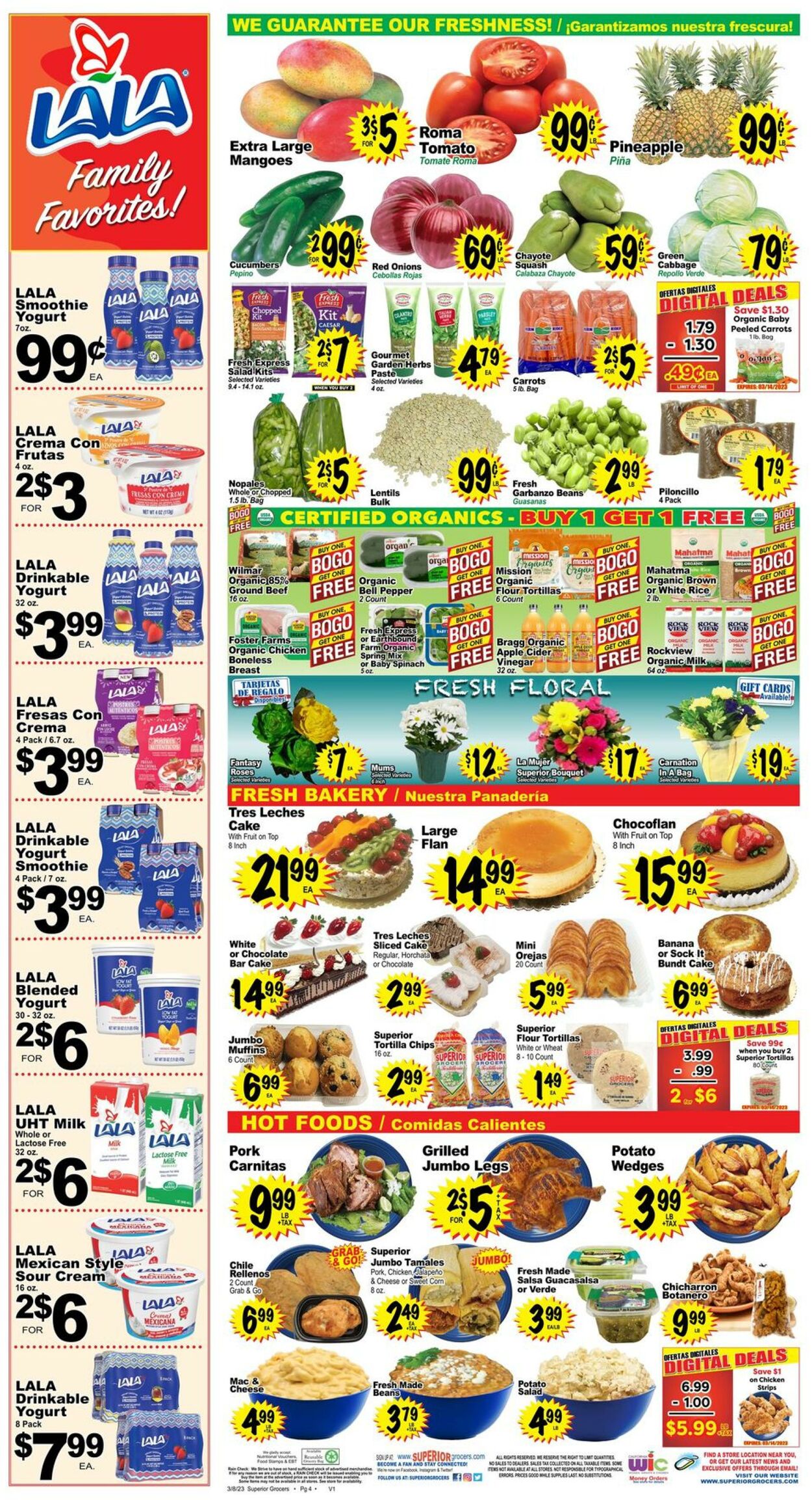 Weekly ad Superior Grocers 03/08/2023 - 03/14/2023