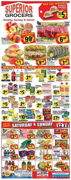 Weekly ad Superior Grocers 07/09/2025 - 07/15/2025
