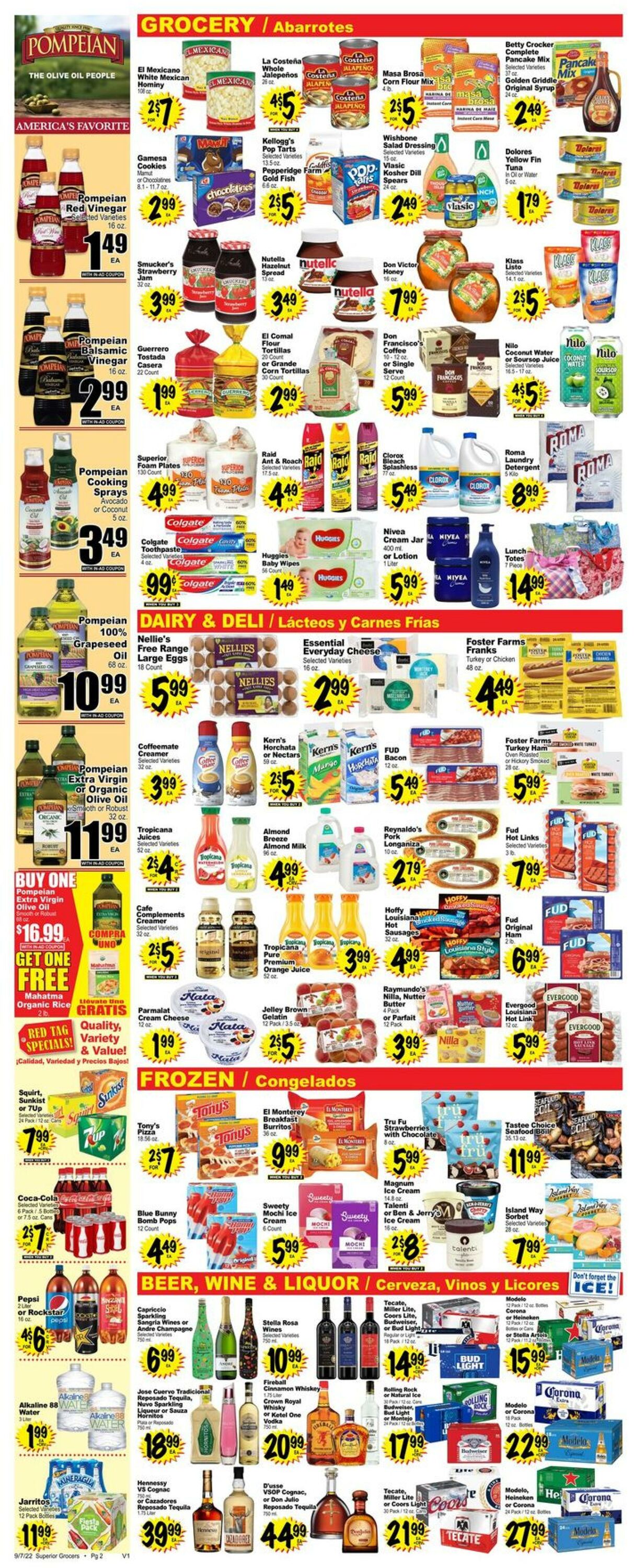 Weekly ad Superior Grocers 09/07/2022 - 09/13/2022