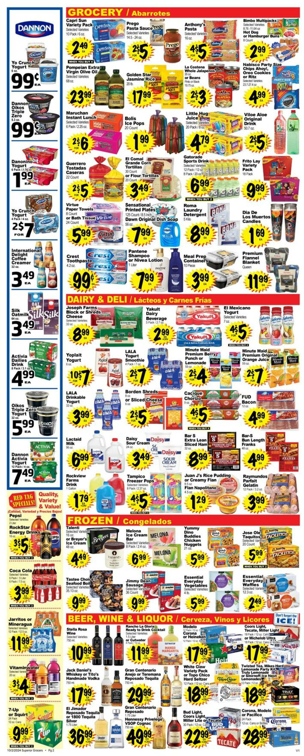 Weekly ad Superior Grocers 10/02/2024 - 10/08/2024