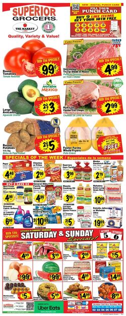 Weekly ad Superior Grocers 10/16/2024 - 10/22/2024