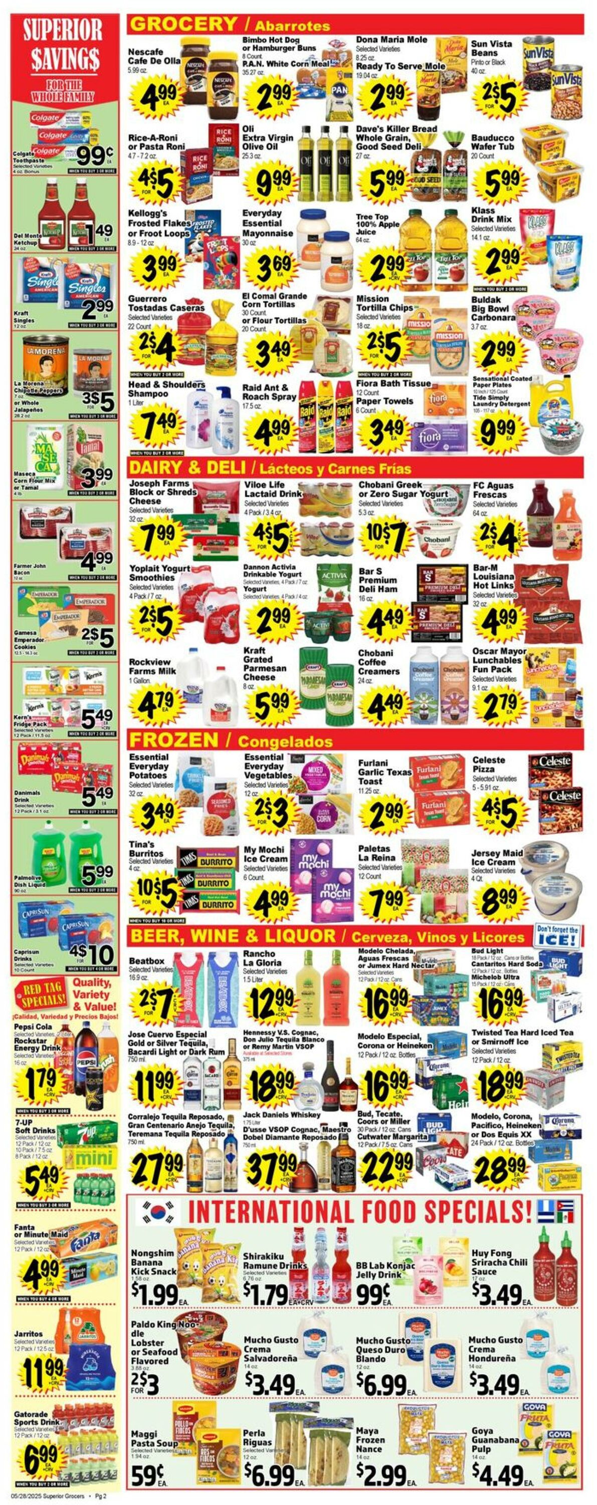Weekly ad Superior Grocers 05/28/2025 - 06/03/2025