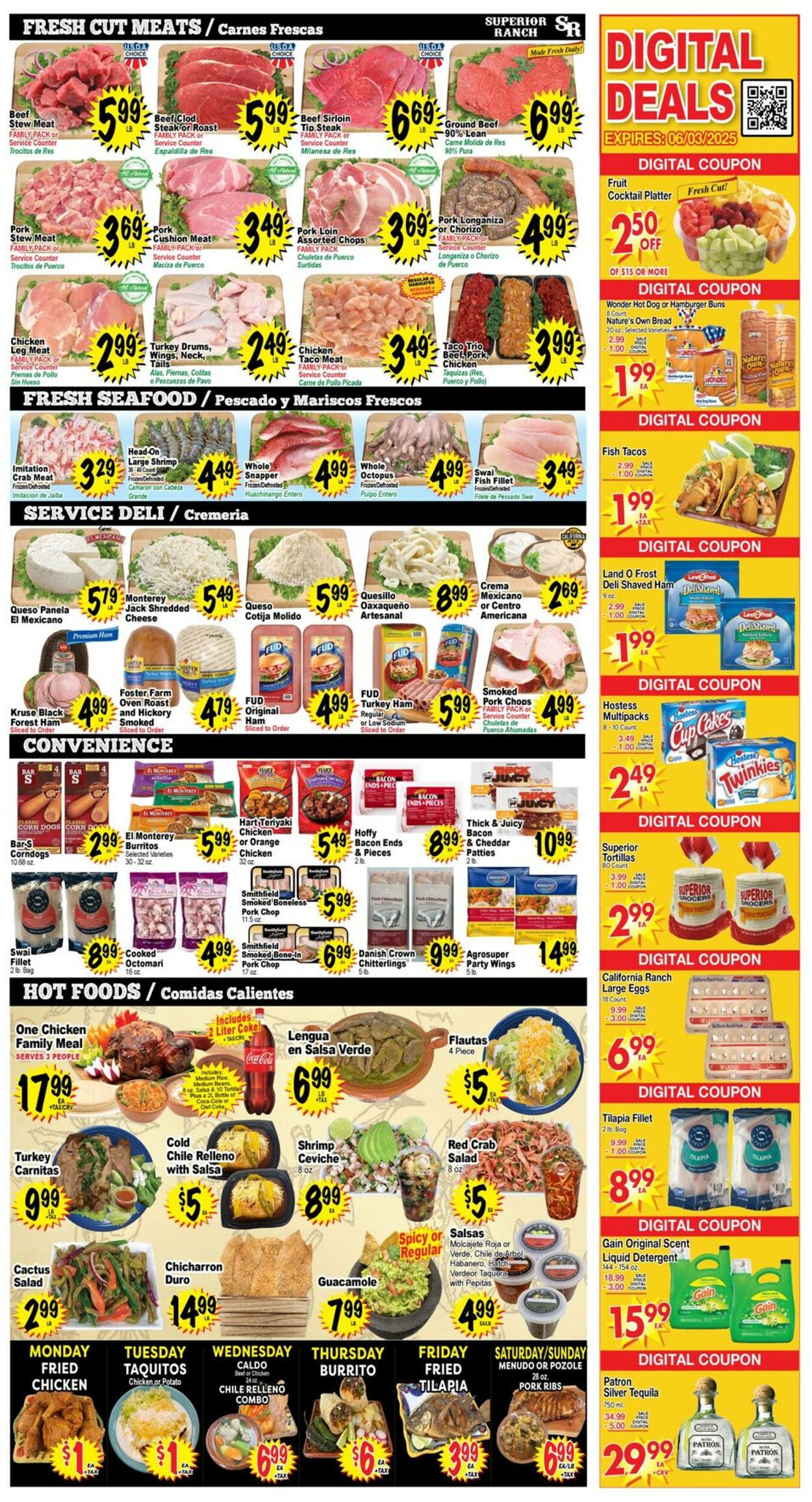 Weekly ad Superior Grocers 05/28/2025 - 06/03/2025
