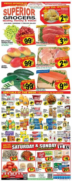Weekly ad Superior Grocers 09/14/2022-09/20/2022