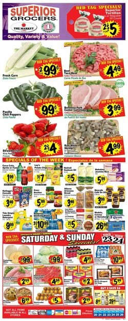 Weekly ad Superior Grocers 09/21/2022 - 09/27/2022