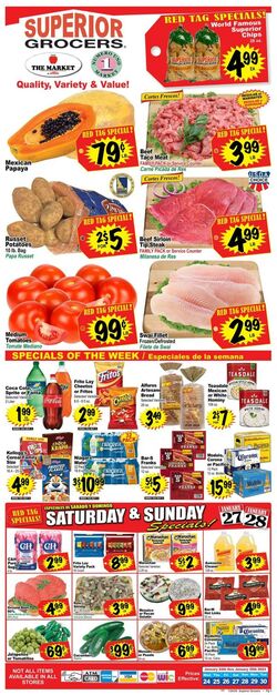 Weekly ad Superior Grocers 01/24/2024 - 01/30/2024