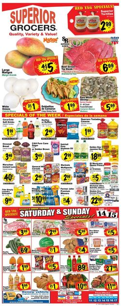 Weekly ad Superior Grocers 03/11/2026 - 03/17/2026