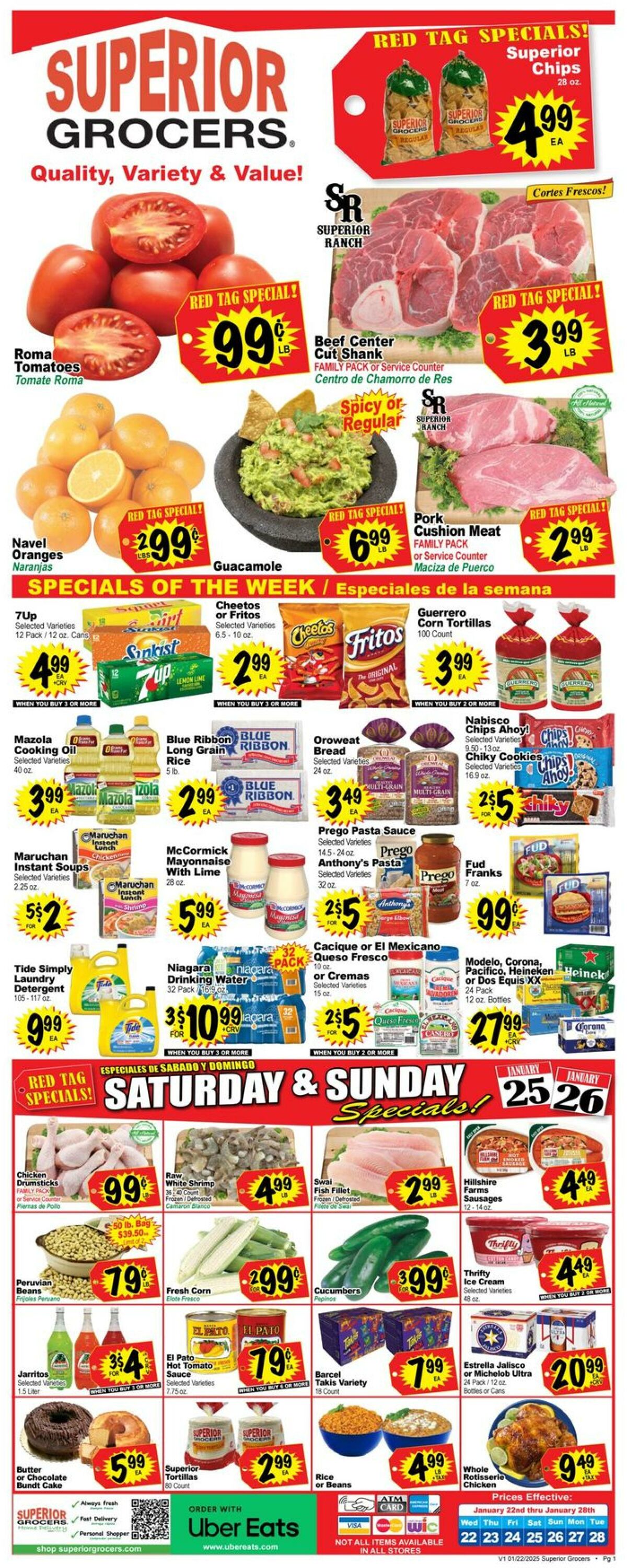 Superior Grocers Promotional weekly ads