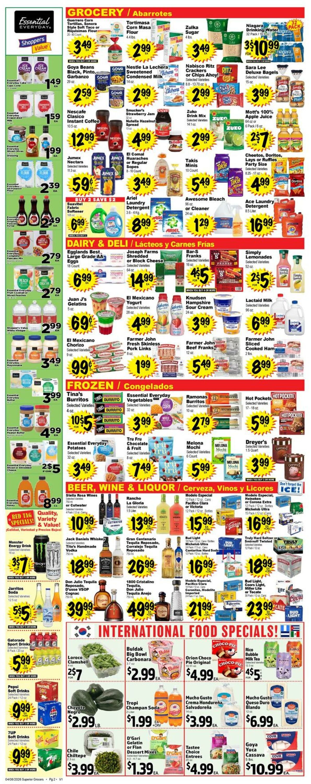 Weekly ad Superior Grocers 04/08/2026 - 04/14/2026