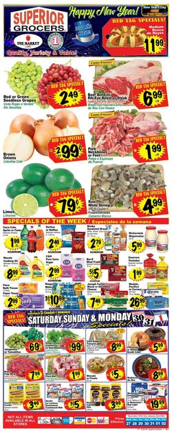 Weekly ad Superior Grocers 12/27/2023 - 01/02/2024