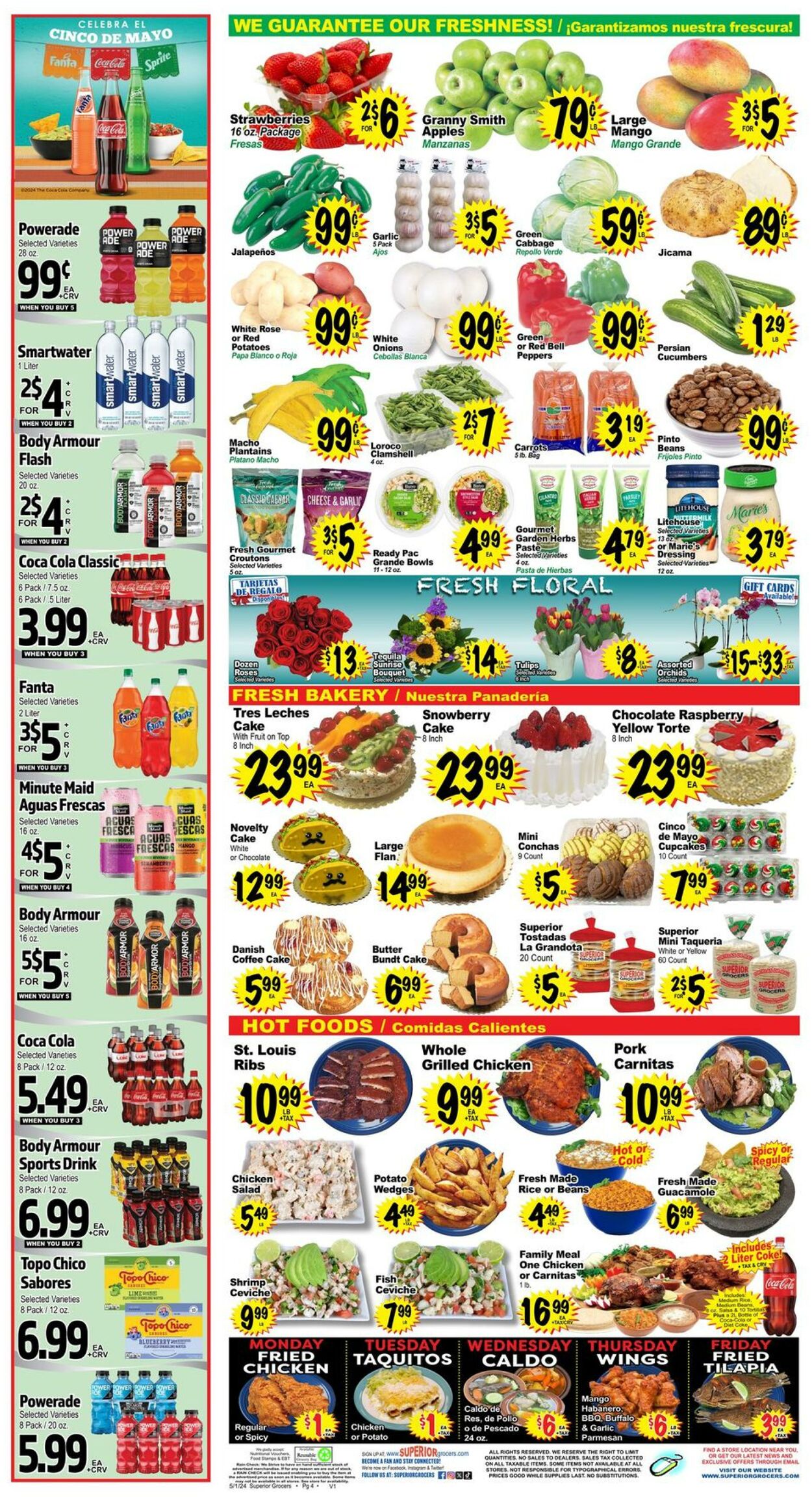 Weekly ad Superior Grocers 05/01/2024 - 05/07/2024