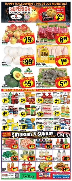 Weekly ad Superior Grocers 09/14/2022 - 09/20/2022