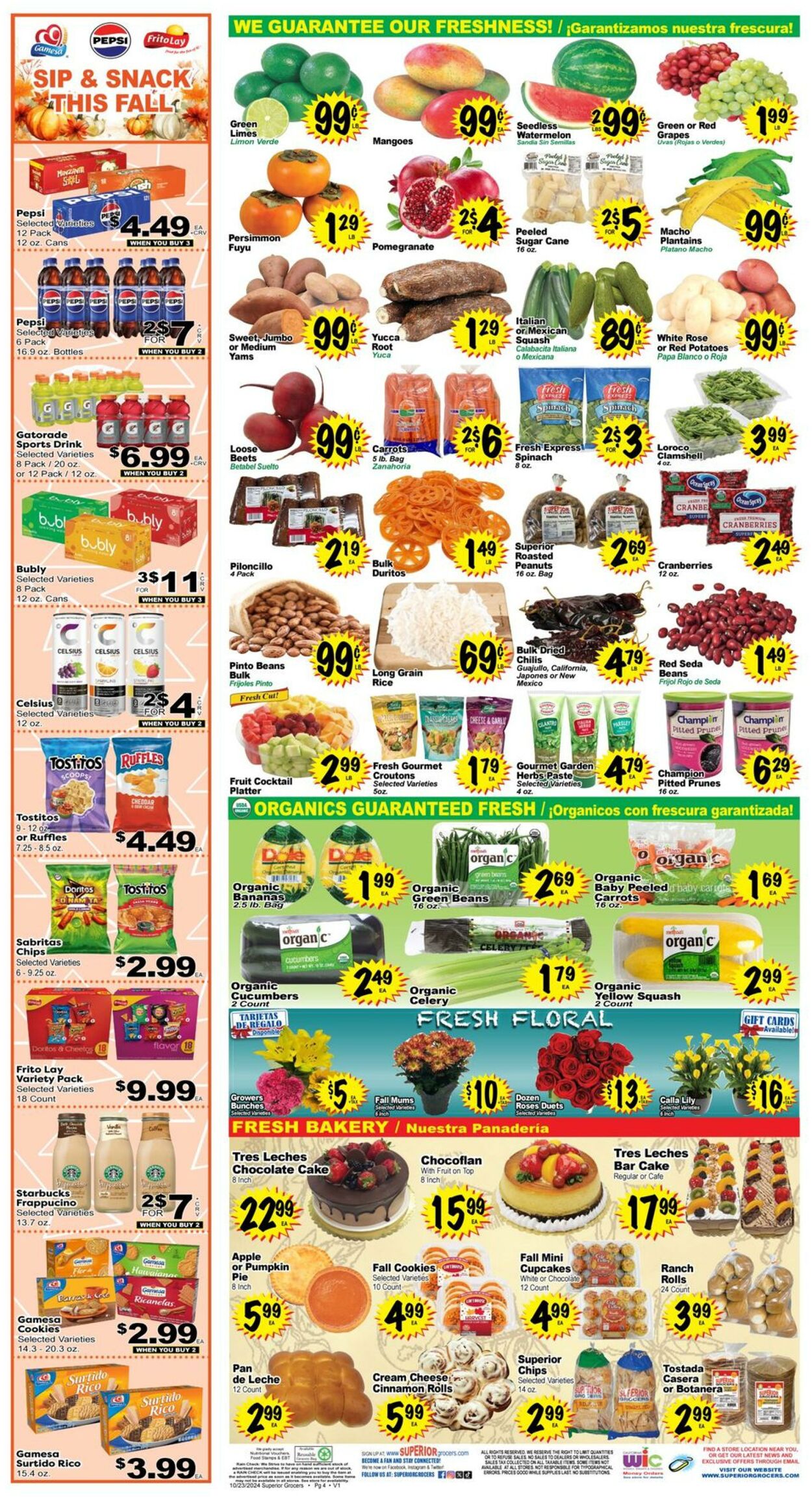 Weekly ad Superior Grocers 11/06/2024 - 11/12/2024