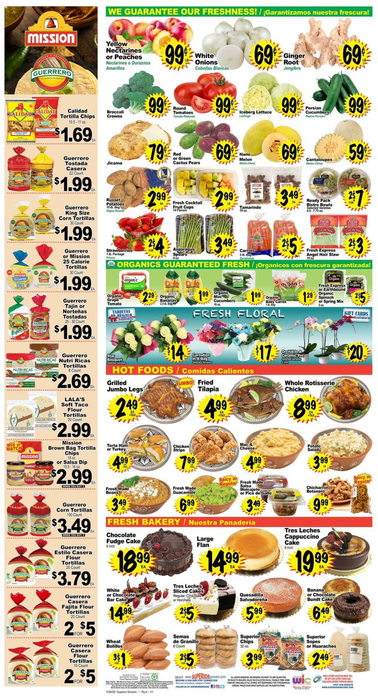 Weekly ad Superior Grocers 07/20/2022 - 07/26/2022