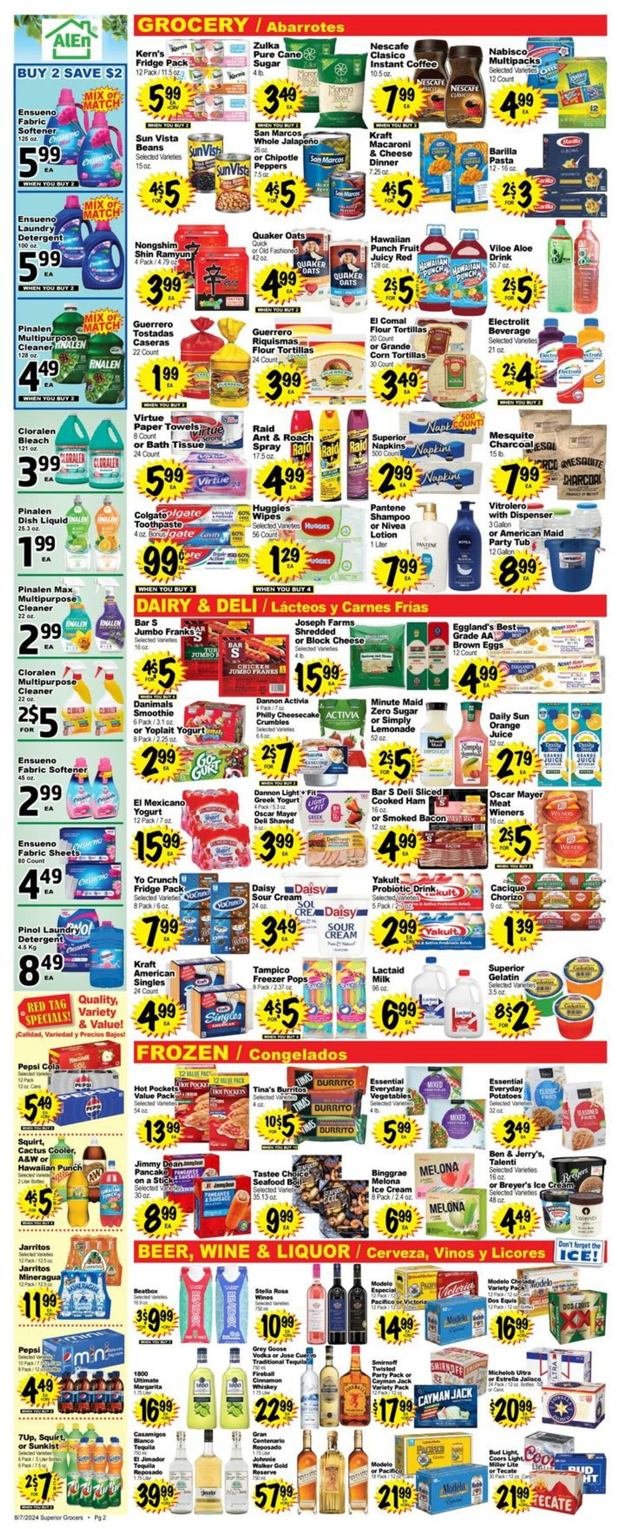 Weekly ad Superior Grocers 08/07/2024 - 08/13/2024