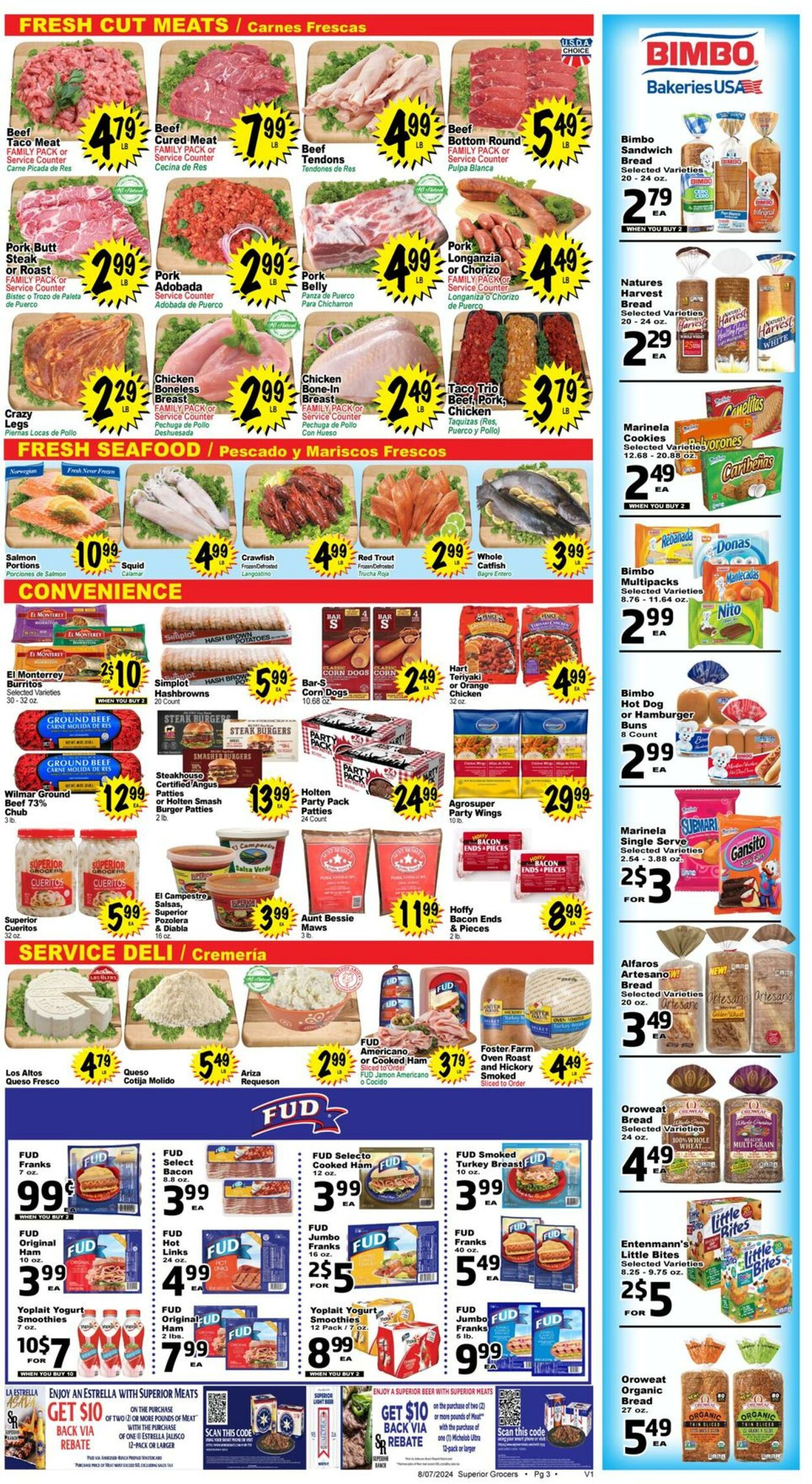 Weekly ad Superior Grocers 08/07/2024 - 08/13/2024