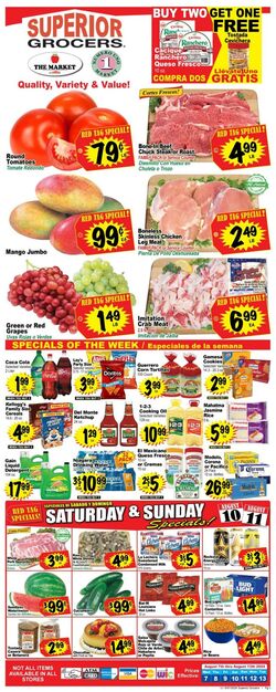 Weekly ad Superior Grocers 09/25/2024 - 10/01/2024