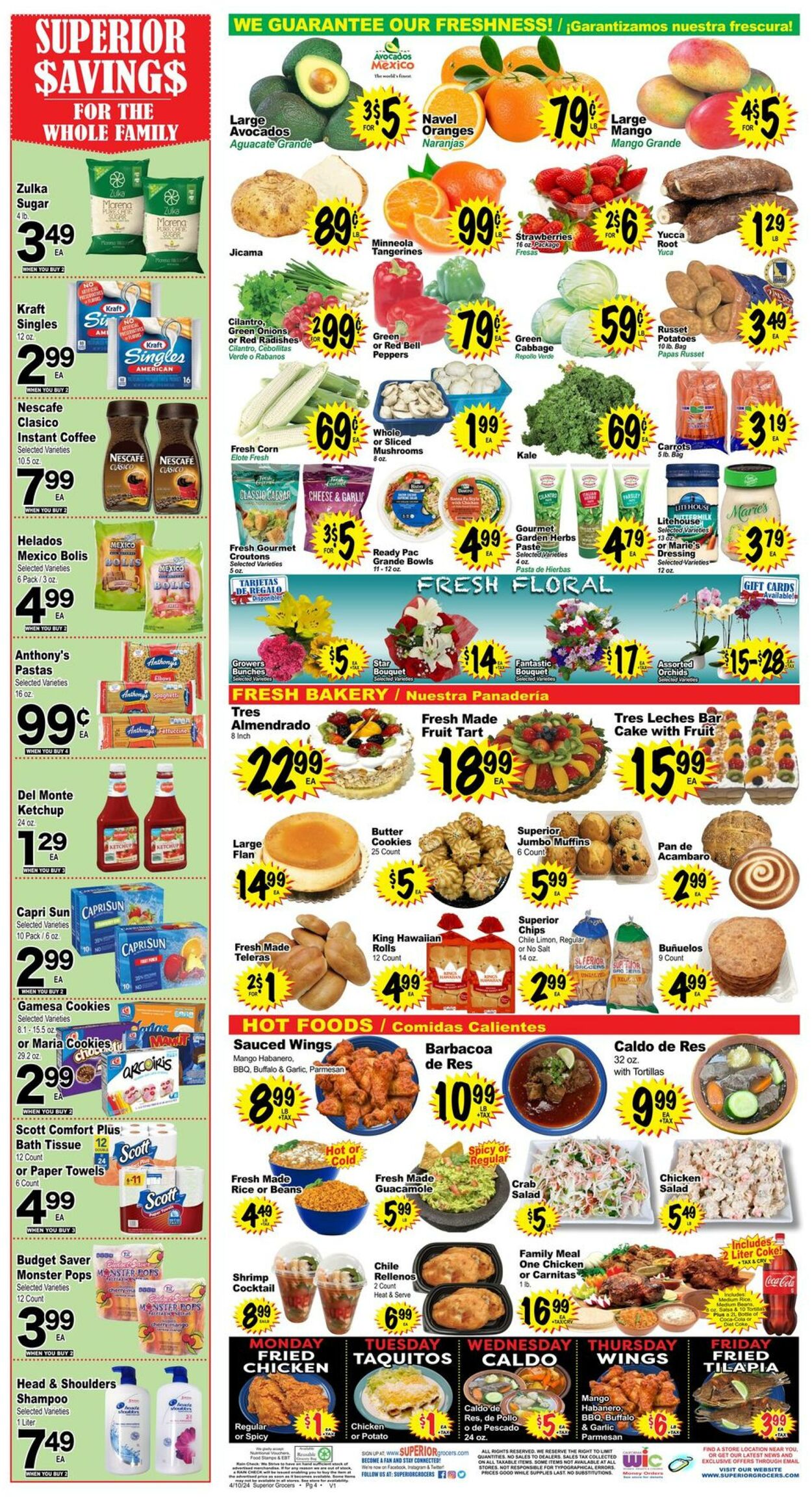 Weekly ad Superior Grocers 04/10/2024 - 04/16/2024