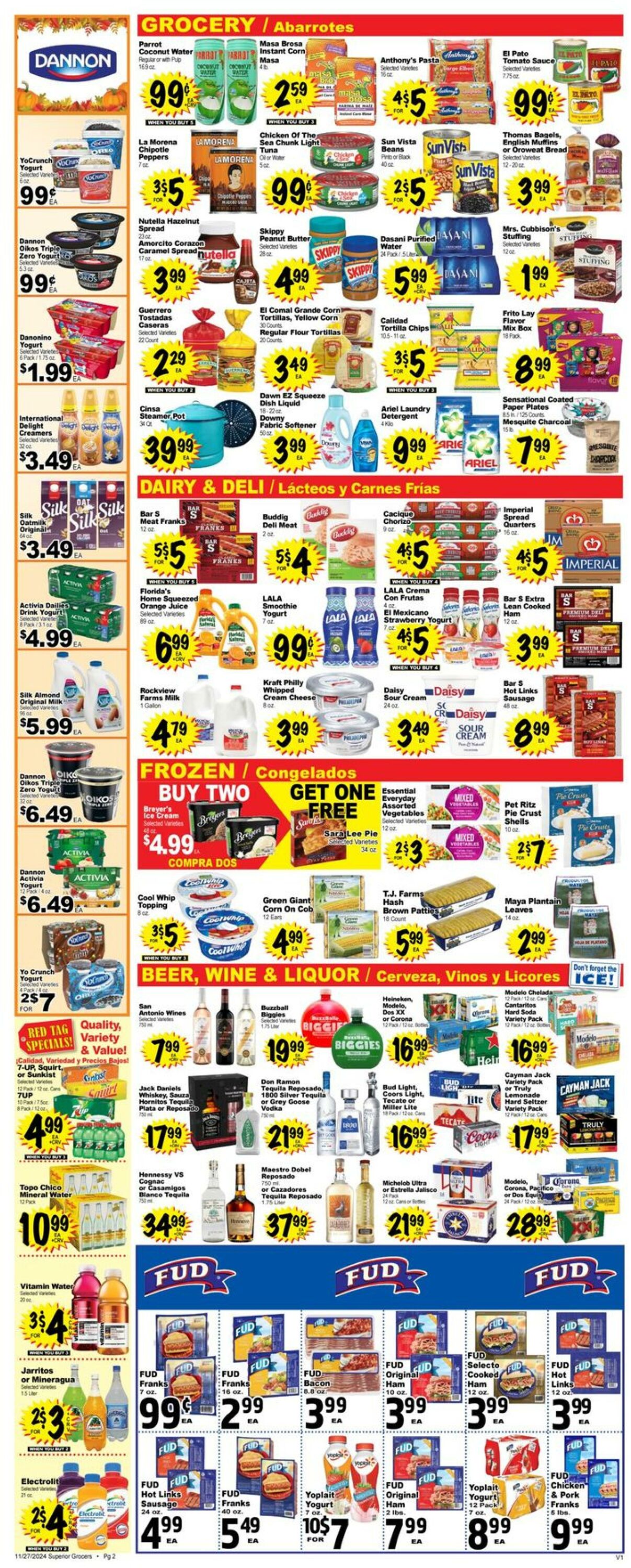 Weekly ad Superior Grocers 11/27/2024 - 12/03/2024