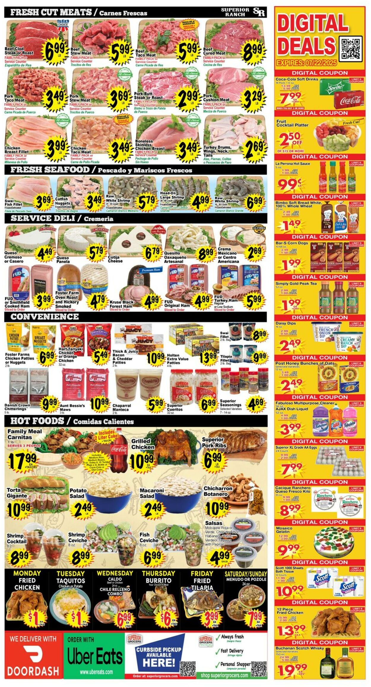Weekly ad Superior Grocers 07/16/2025 - 07/22/2025