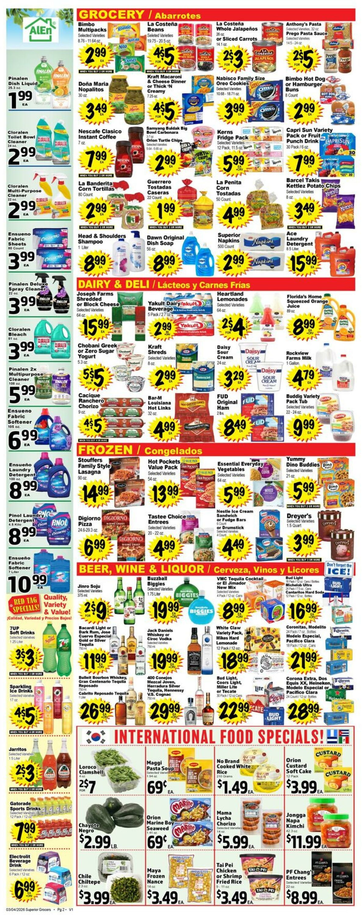 Weekly ad Superior Grocers 03/04/2026 - 03/10/2026