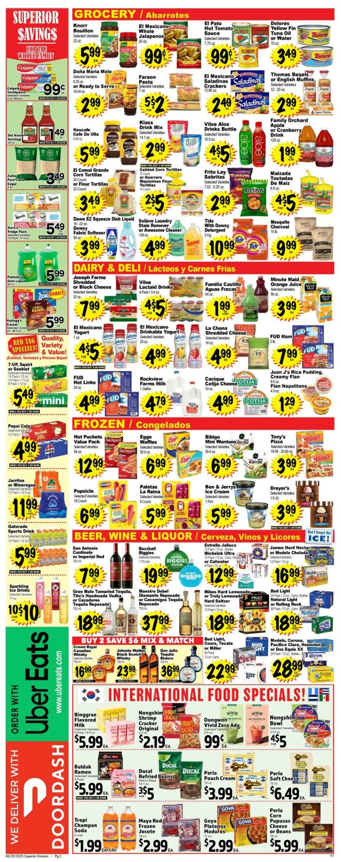 Weekly ad Superior Grocers 06/25/2025 - 07/01/2025