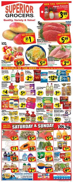 Weekly ad Superior Grocers 06/25/2025 - 07/01/2025