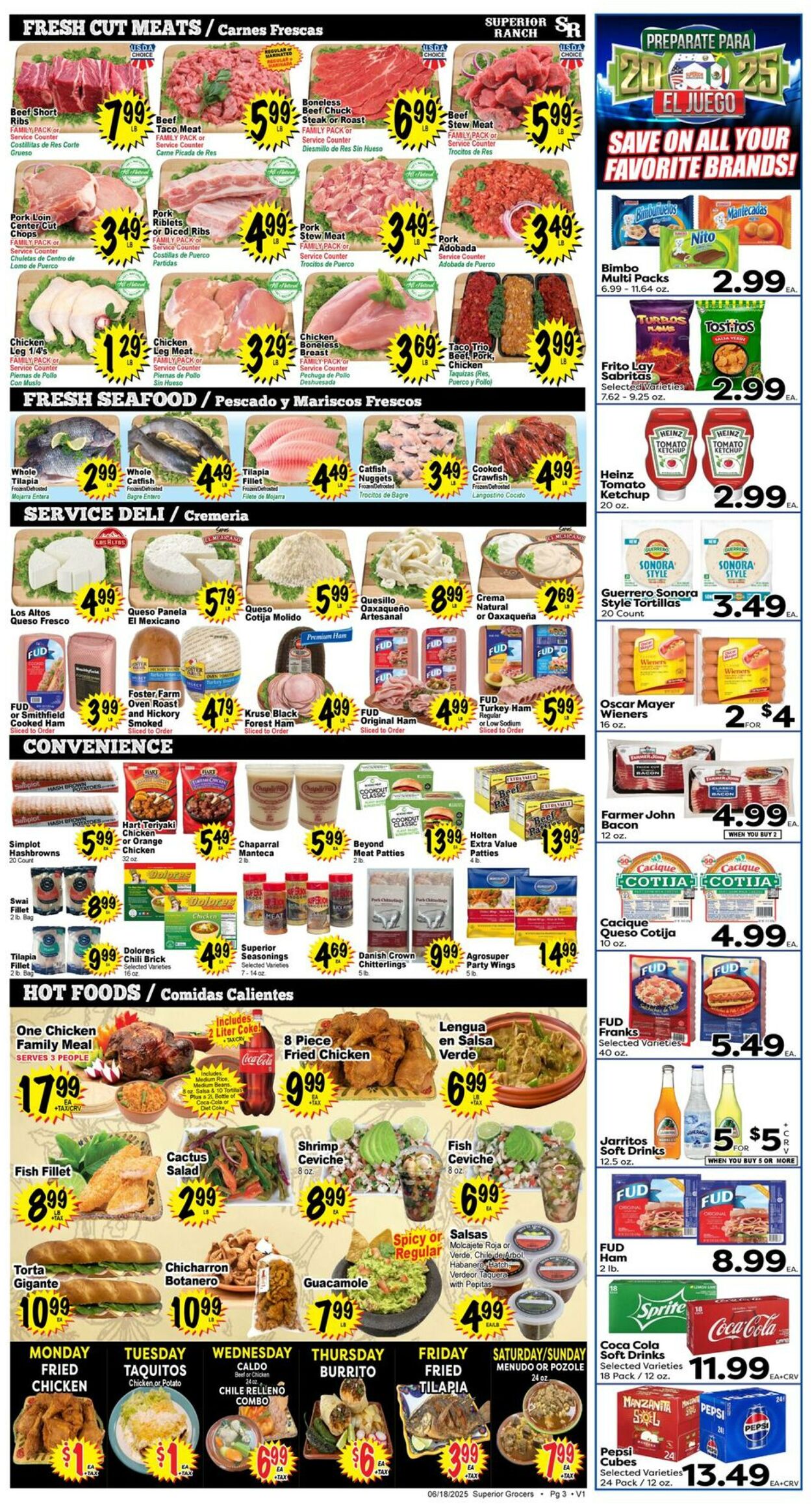 Weekly ad Superior Grocers 06/18/2025 - 06/24/2025