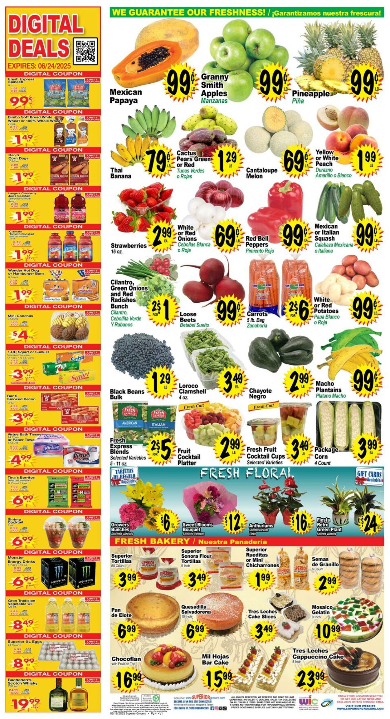 Weekly ad Superior Grocers 06/18/2025 - 06/24/2025