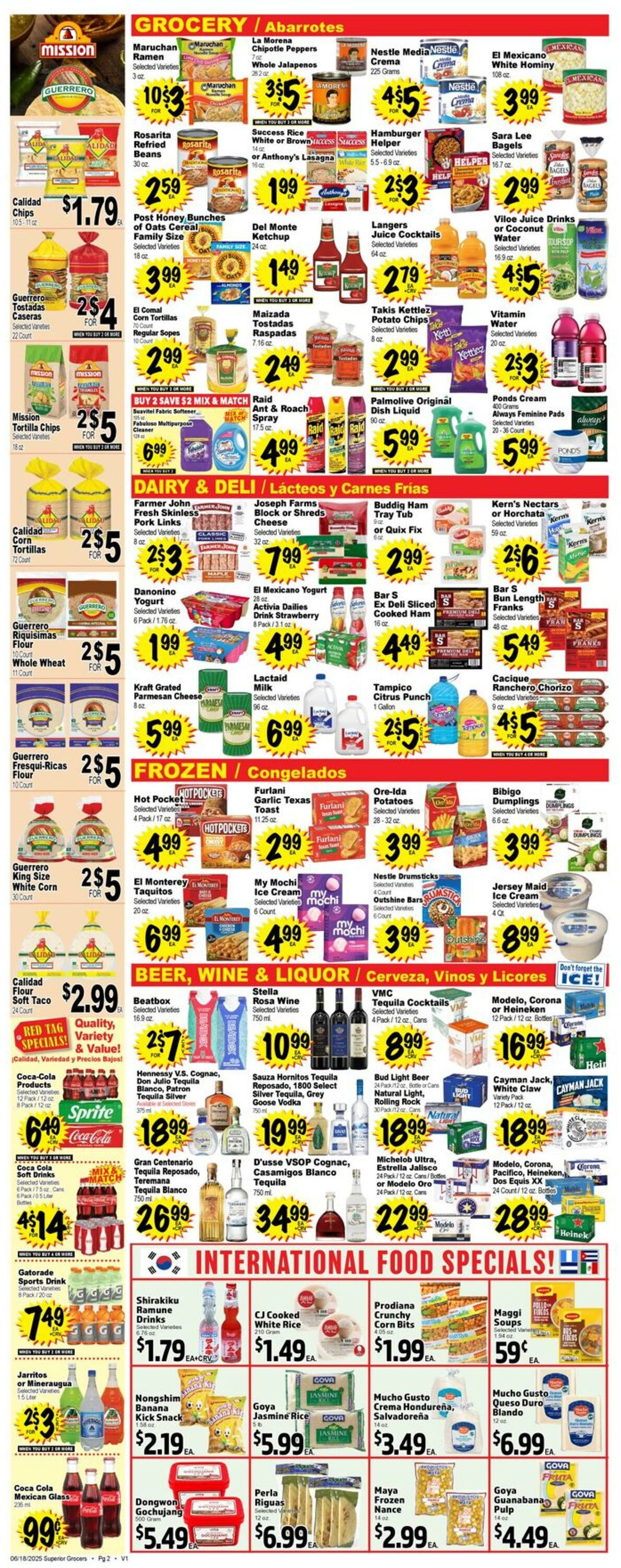 Weekly ad Superior Grocers 06/18/2025 - 06/24/2025