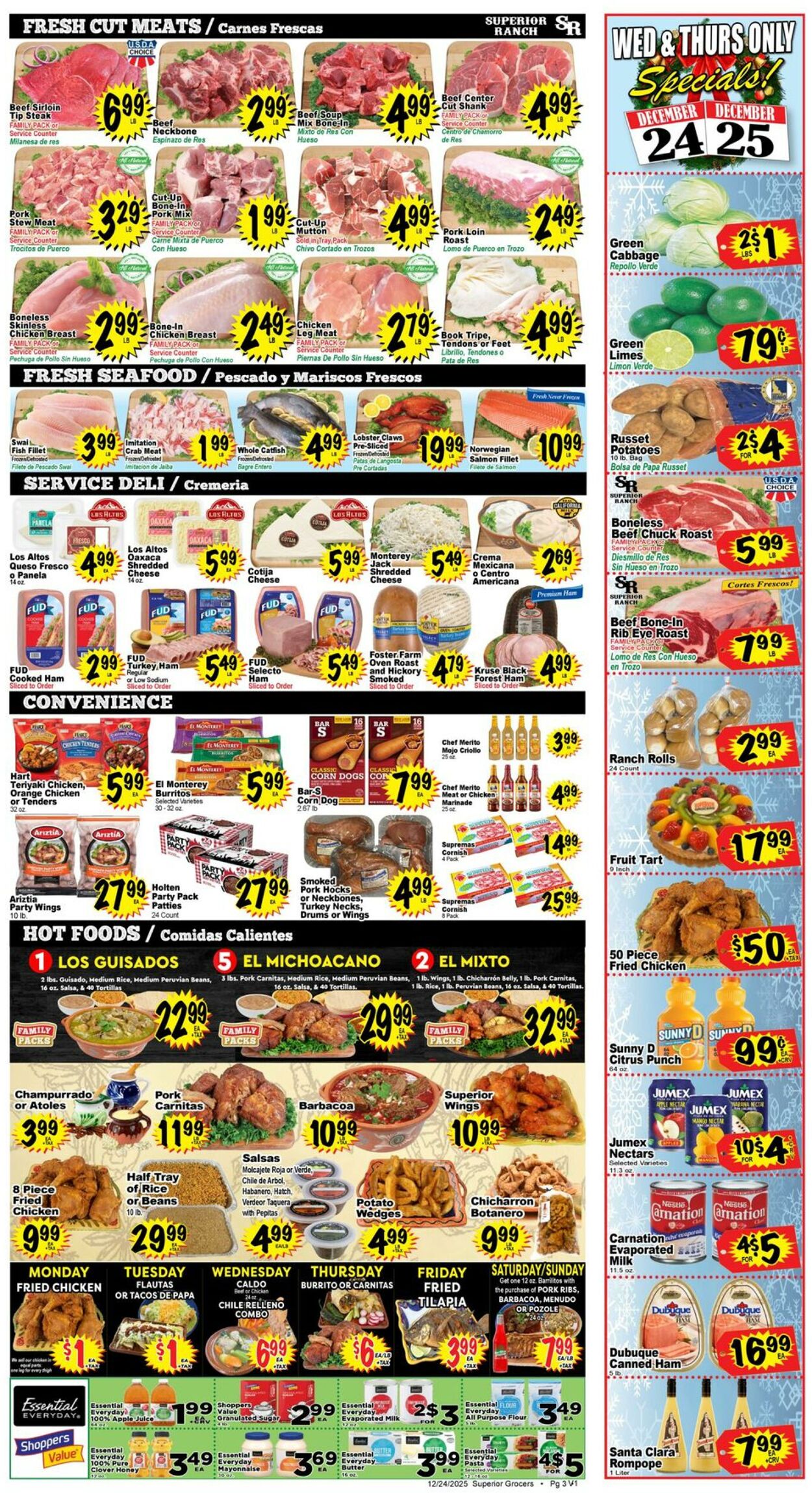 Weekly ad Superior Grocers 12/24/2025 - 12/30/2025