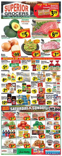 Weekly ad Superior Grocers 09/21/2022 - 09/27/2022