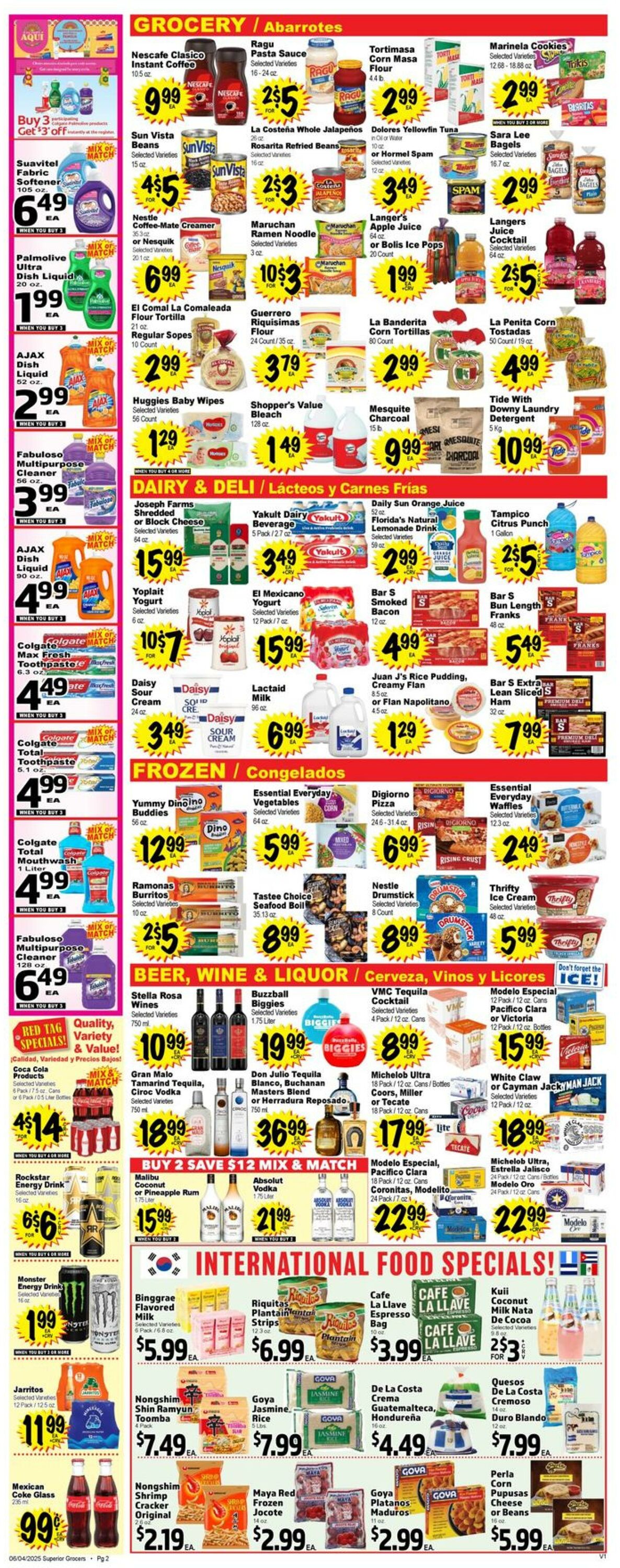 Weekly ad Superior Grocers 06/04/2025 - 06/10/2025