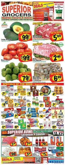 Weekly ad Superior Grocers 02/08/2023 - 02/14/2023