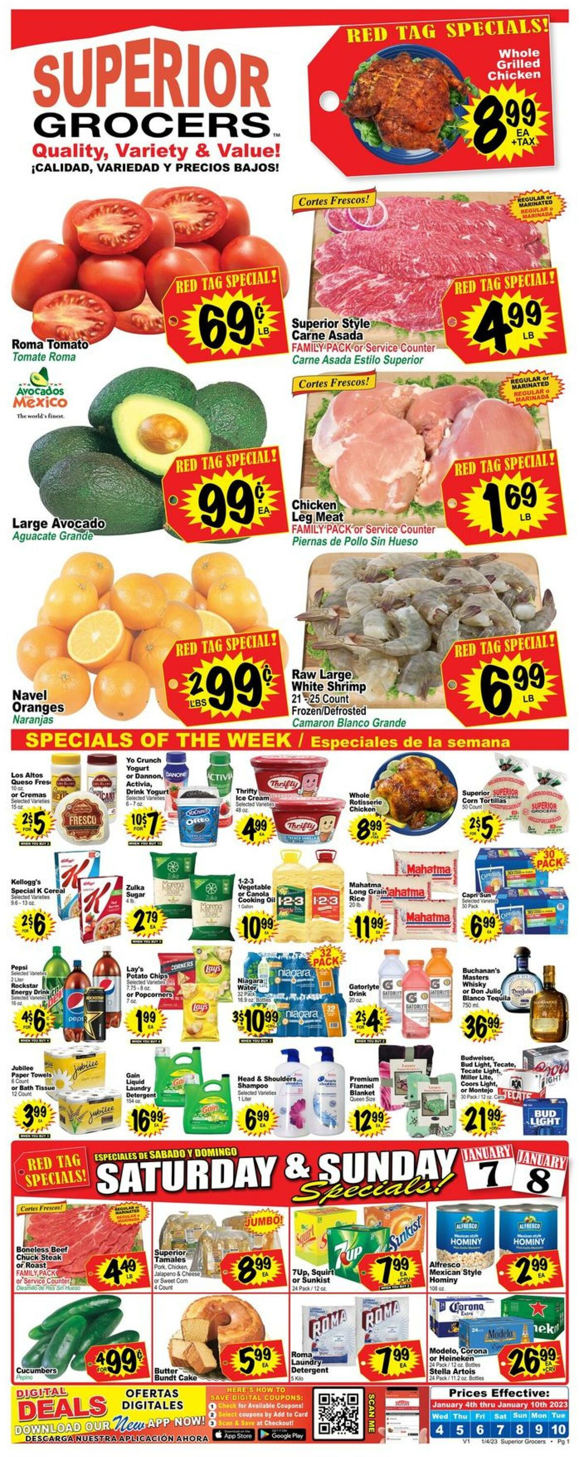 Weekly ad Superior Grocers 01/04/2023-01/10/2023