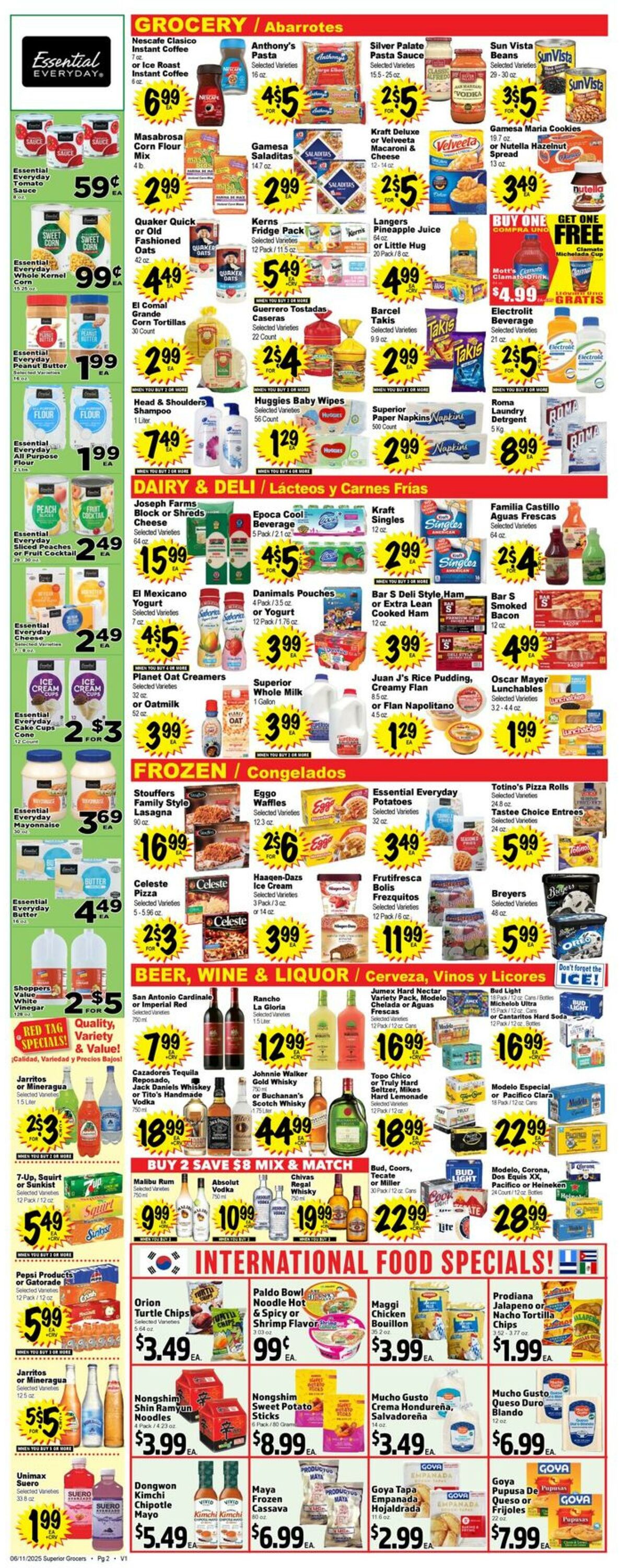 Weekly ad Superior Grocers 06/11/2025 - 06/17/2025
