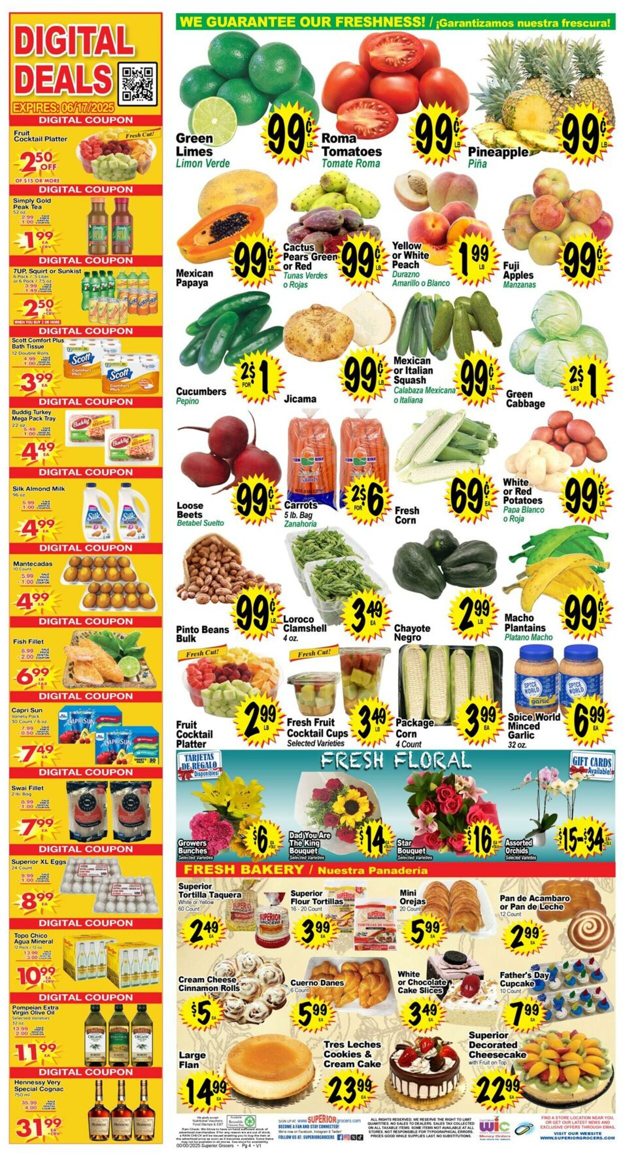 Weekly ad Superior Grocers 06/11/2025 - 06/17/2025