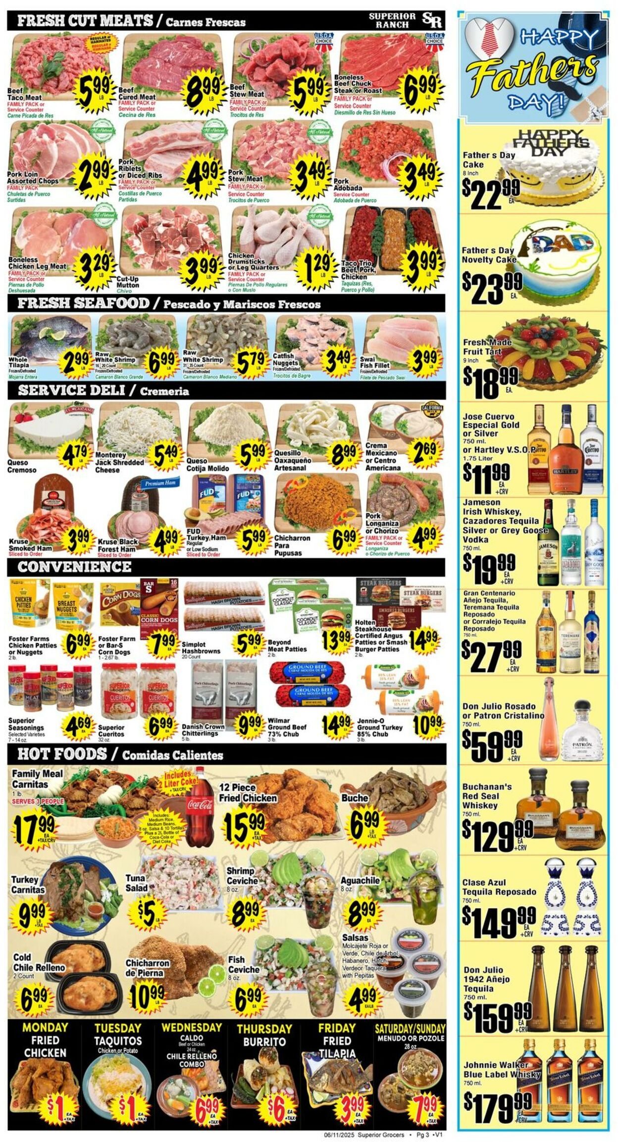 Weekly ad Superior Grocers 06/11/2025 - 06/17/2025