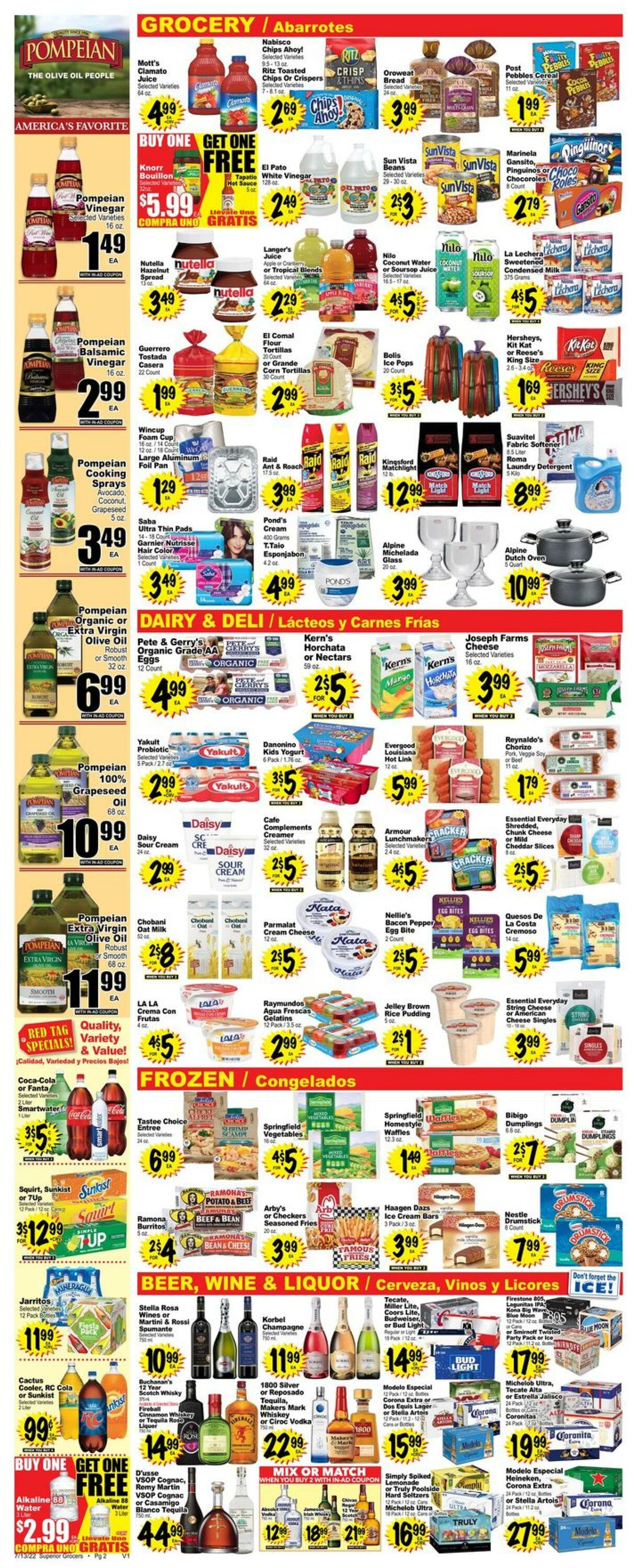 Weekly ad Superior Grocers 07/13/2022 - 07/19/2022