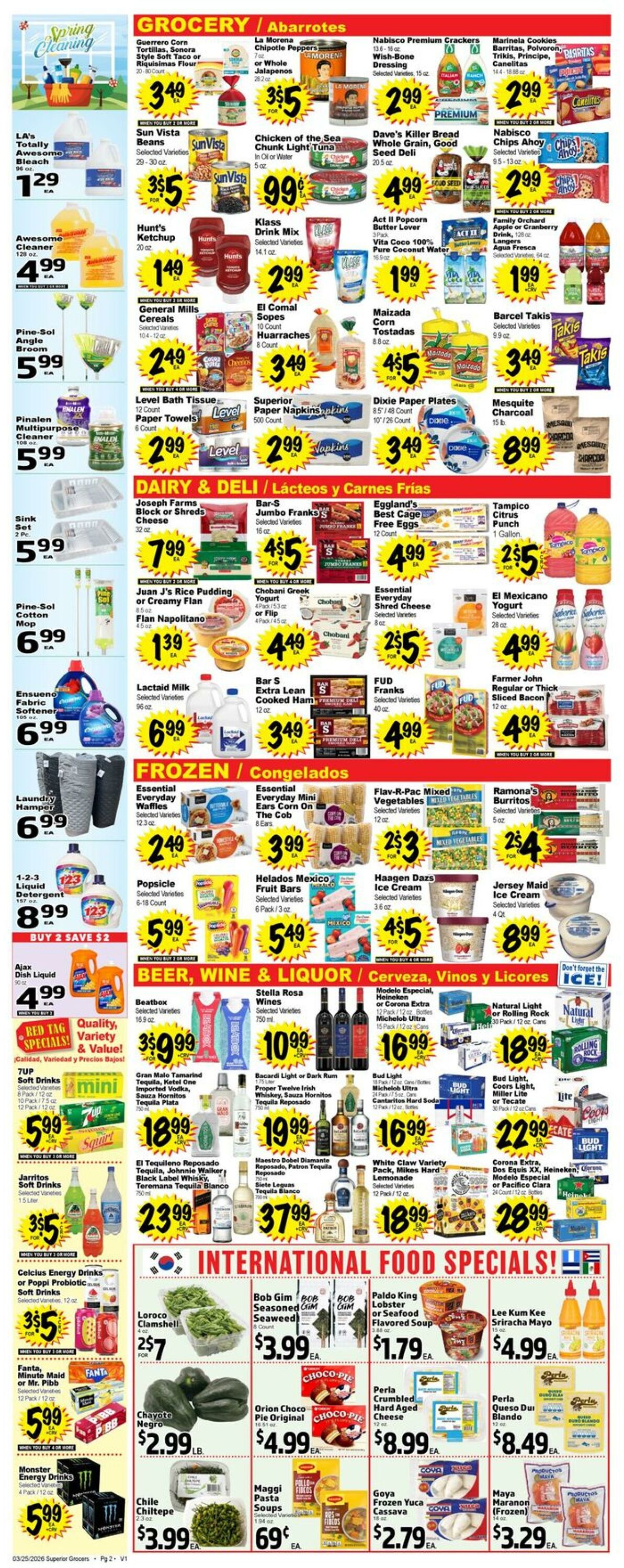 Weekly ad Superior Grocers 03/25/2026 - 03/31/2026