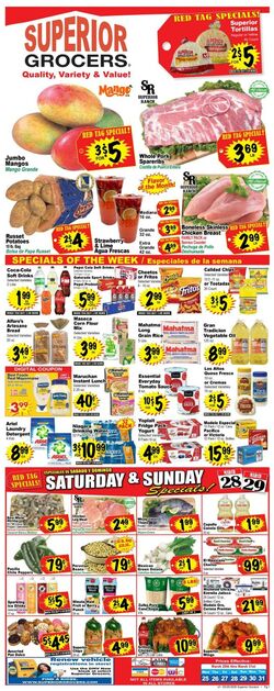 Weekly ad Superior Grocers 03/25/2026 - 03/31/2026