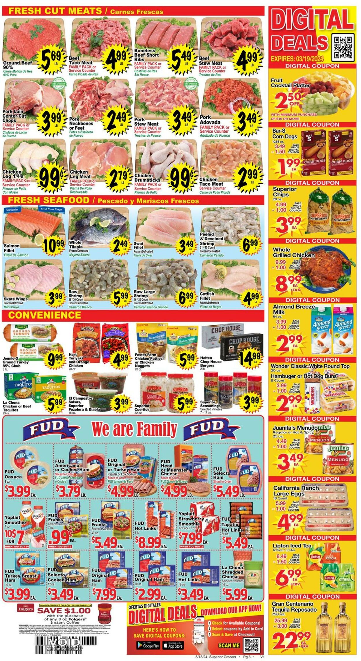 Weekly ad Superior Grocers 03/13/2024 - 03/19/2024