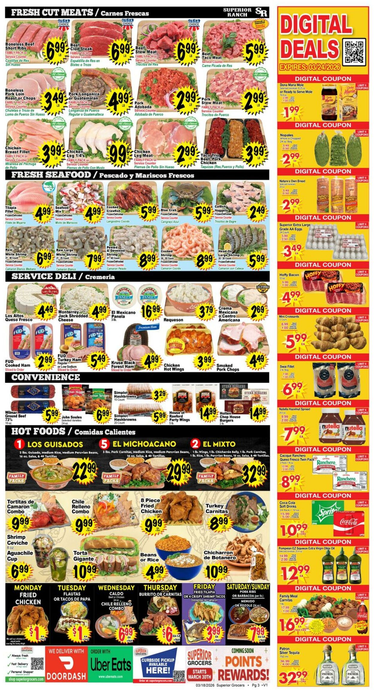 Weekly ad Superior Grocers 03/18/2026 - 03/24/2026