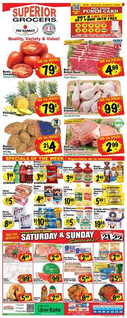 Weekly ad Superior Grocers 08/14/2024 - 08/20/2024