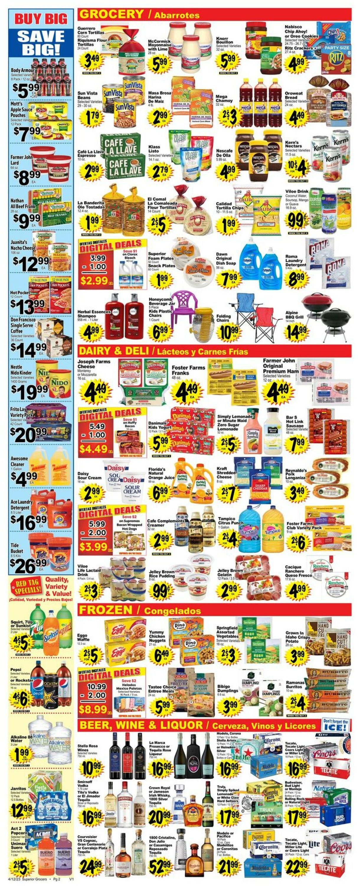 Weekly ad Superior Grocers 04/12/2023 - 04/18/2023