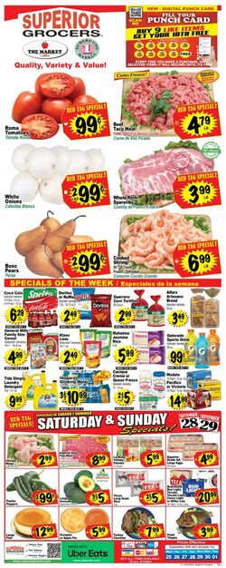 Weekly ad Superior Grocers 09/14/2022 - 09/20/2022