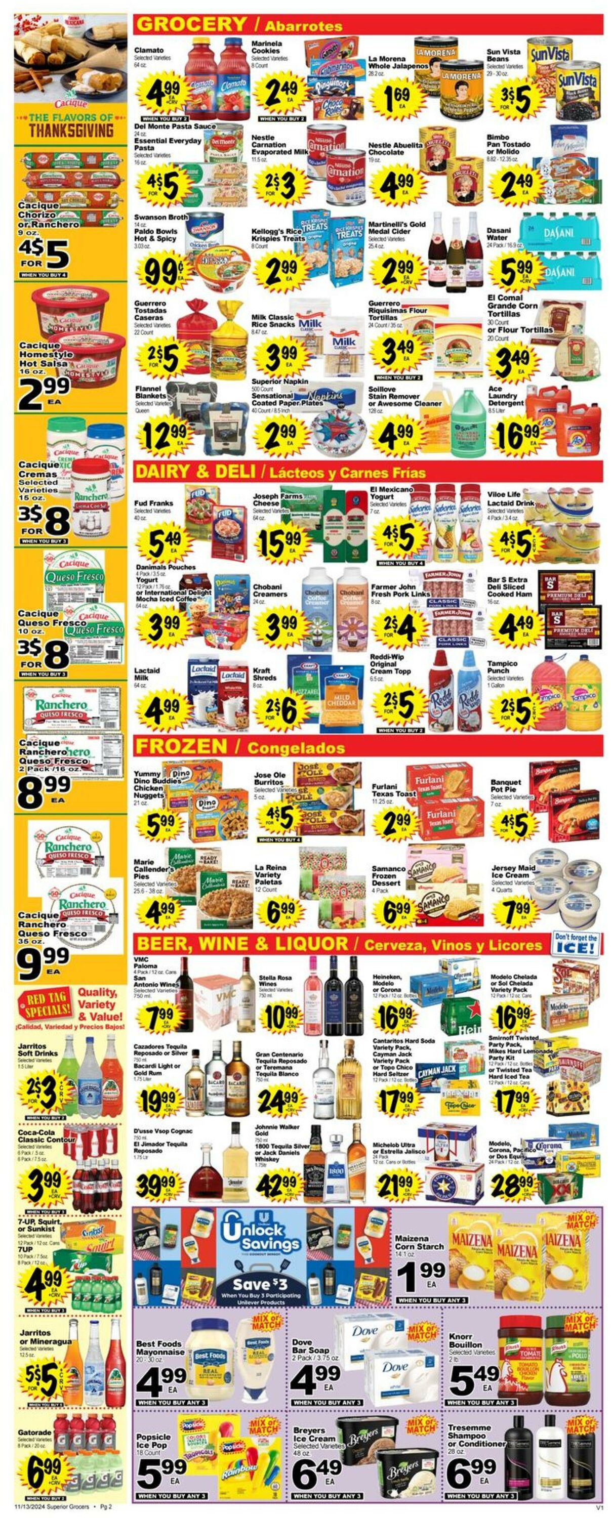 Weekly ad Superior Grocers 11/13/2024 - 11/19/2024