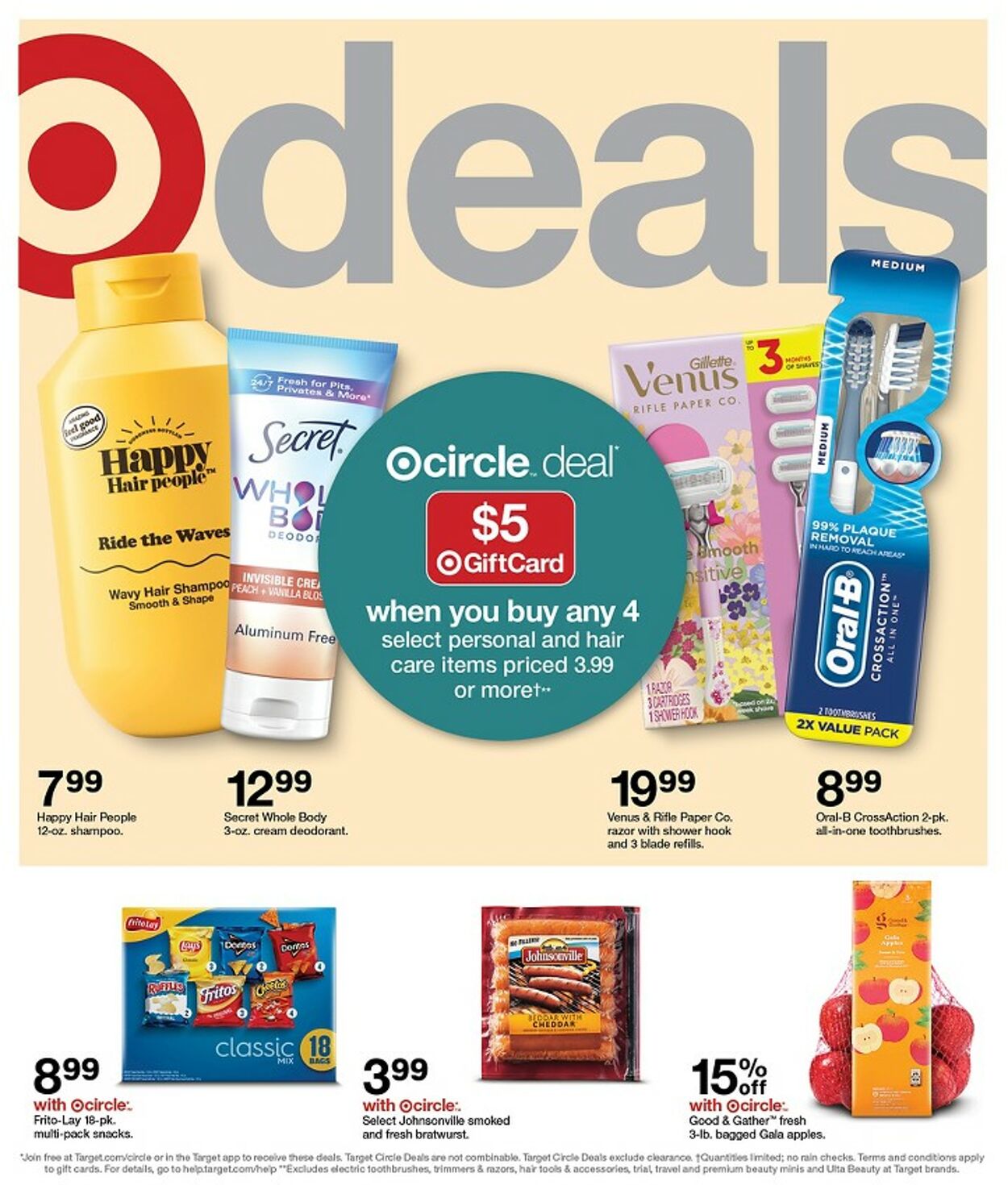 Target Promotional weekly ads