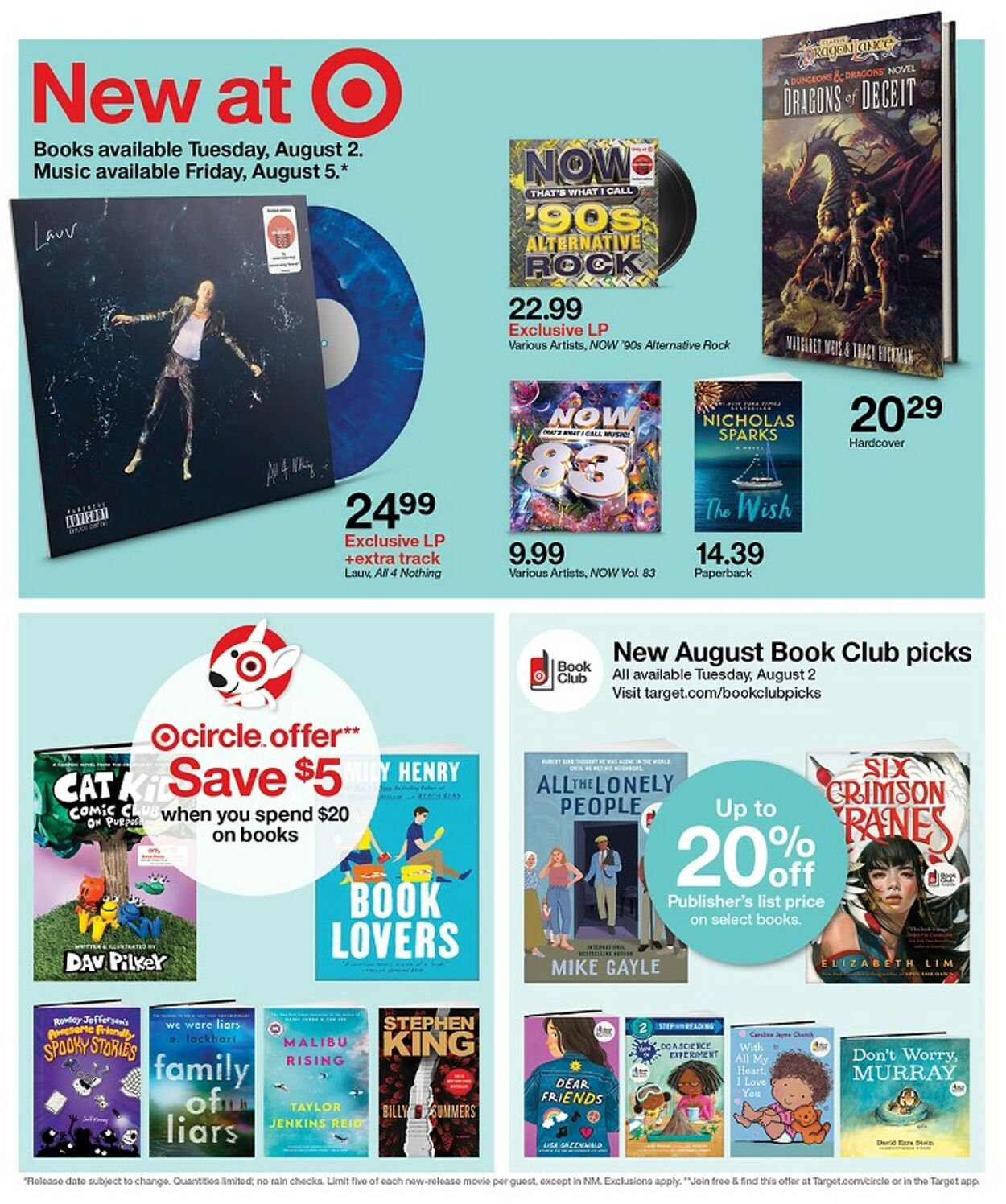 Weekly ad Target 07/31/2022 - 08/06/2022