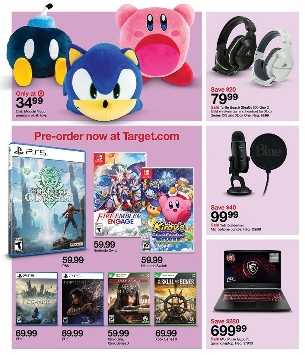 Weekly ad Target 01/01/2023 - 01/07/2023